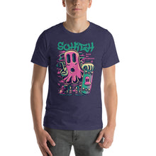 Load image into Gallery viewer, High Ghost with a SkateBoard Unisex T-Shirt