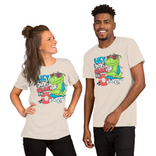 Load image into Gallery viewer, T-Rex Dude Skating Unisex T-Shirt