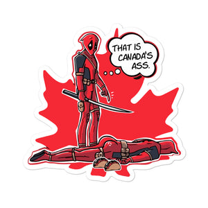 Canada's Ass stickers