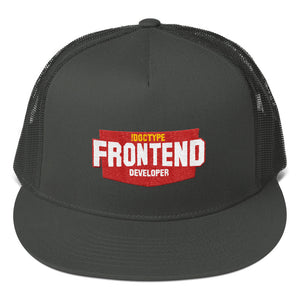 Front End Developer Mesh Back Snapback