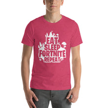 Load image into Gallery viewer, Eat Sleep Fort Repeat Unisex T-Shirt