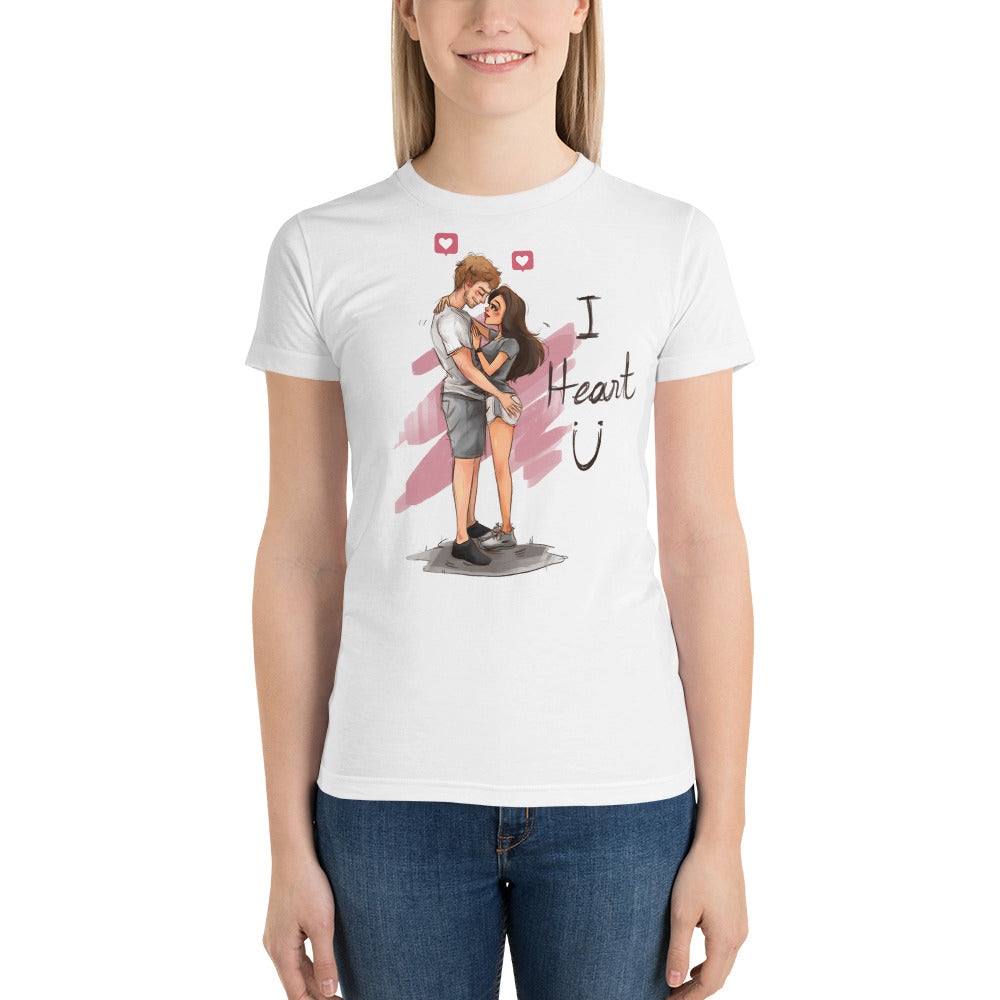 I Heart U Girl's t-shirt