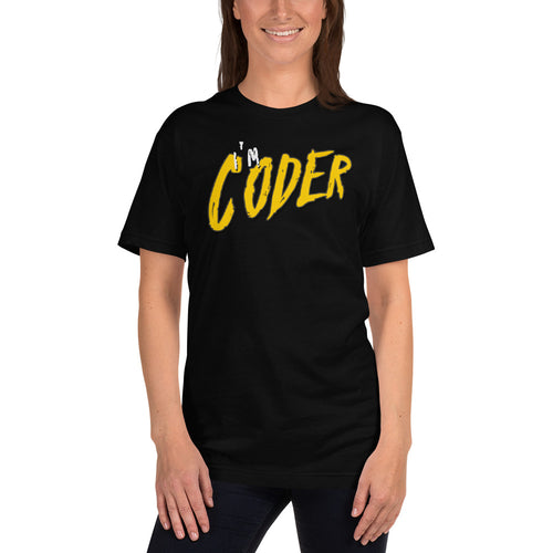 I'm a Coder T-Shirt for developers