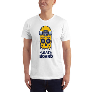 Skate Board Skull T-Shirt