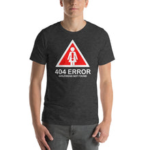 Load image into Gallery viewer, Error 404 Girlfriend Not Found Unisex T-Shirt