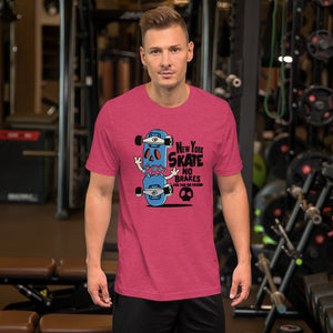 New York Skate No Breaks Unisex T-Shirt