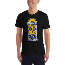 Load image into Gallery viewer, Skate Board Skull T-Shirt