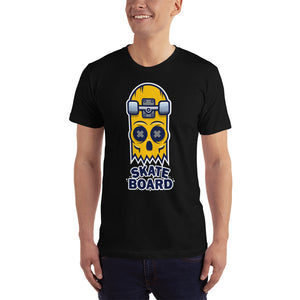 Skate Board Skull T-Shirt