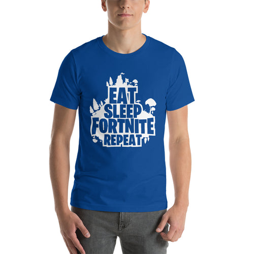 Eat Sleep Fort Repeat Unisex T-Shirt
